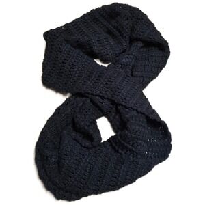 Victoria's Secret Crochet Infinity Scarf Women's One Size Acrylic Warm Cozy